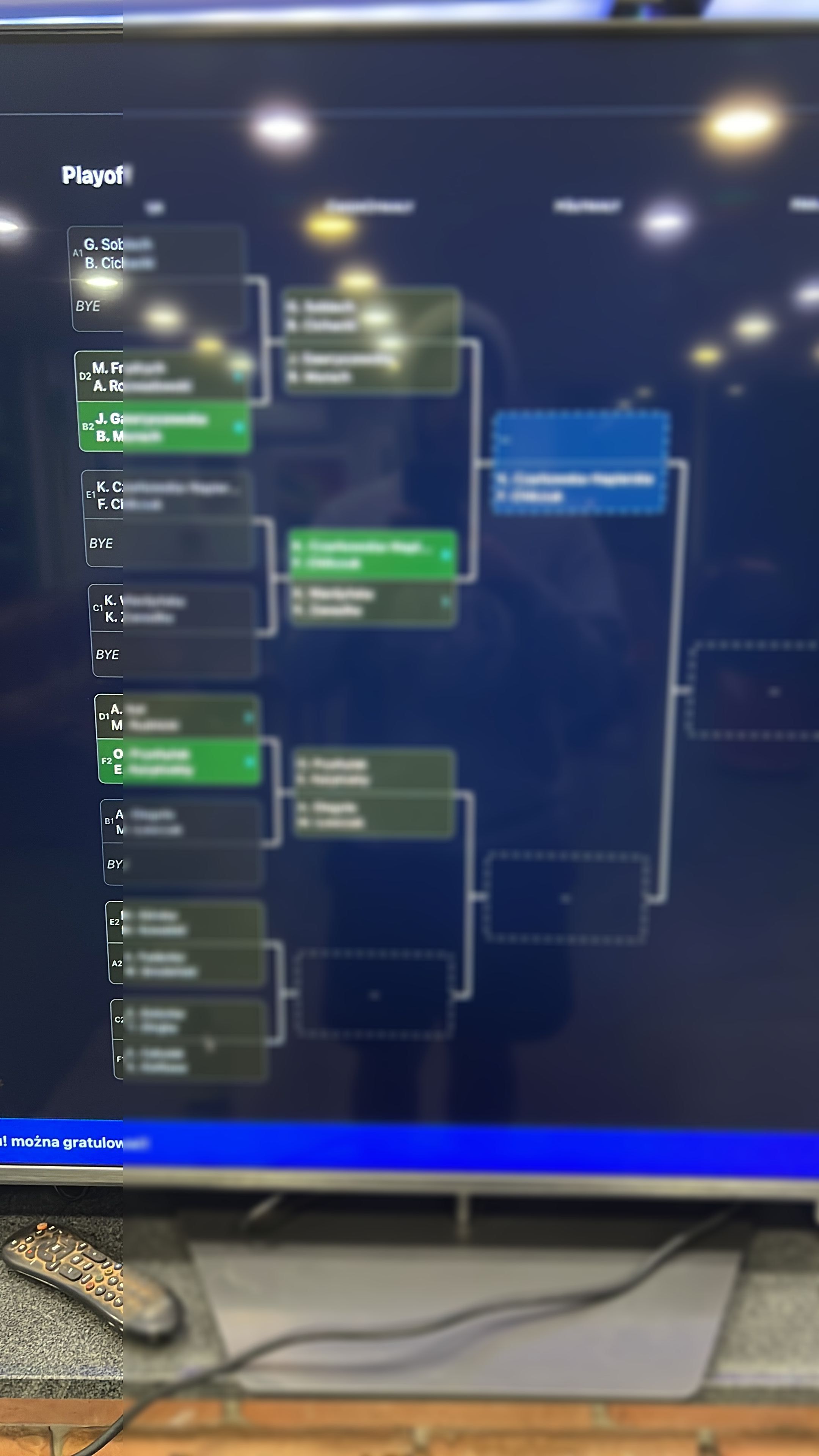 Mixt Open Spójnia Górna - TV bracket